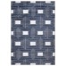 Paris Navy Grey Area Rug